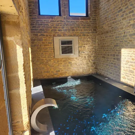 L'atypique - Piscine Chauffee - Maison En Pierre - Espaces Insolites Holiday home Floing